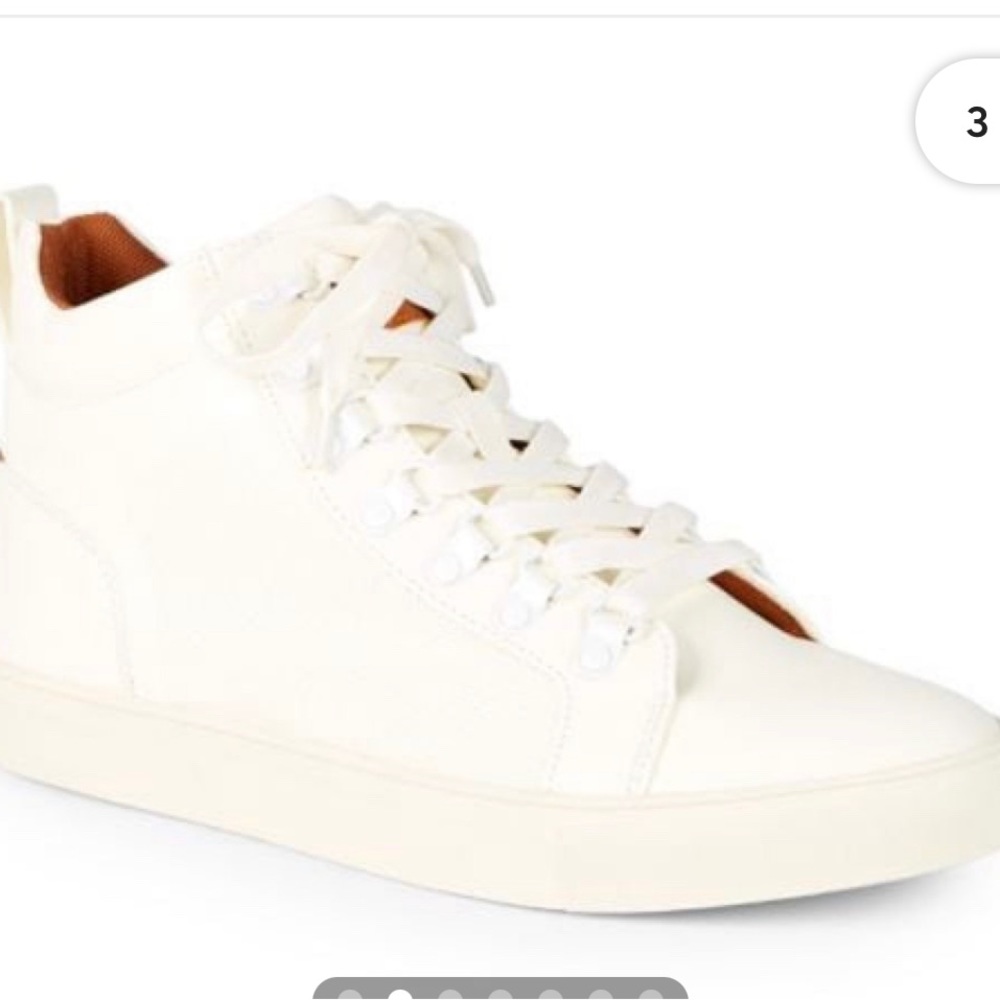STEVE MADDEN
Faux Leather​ High-Top Sneakers